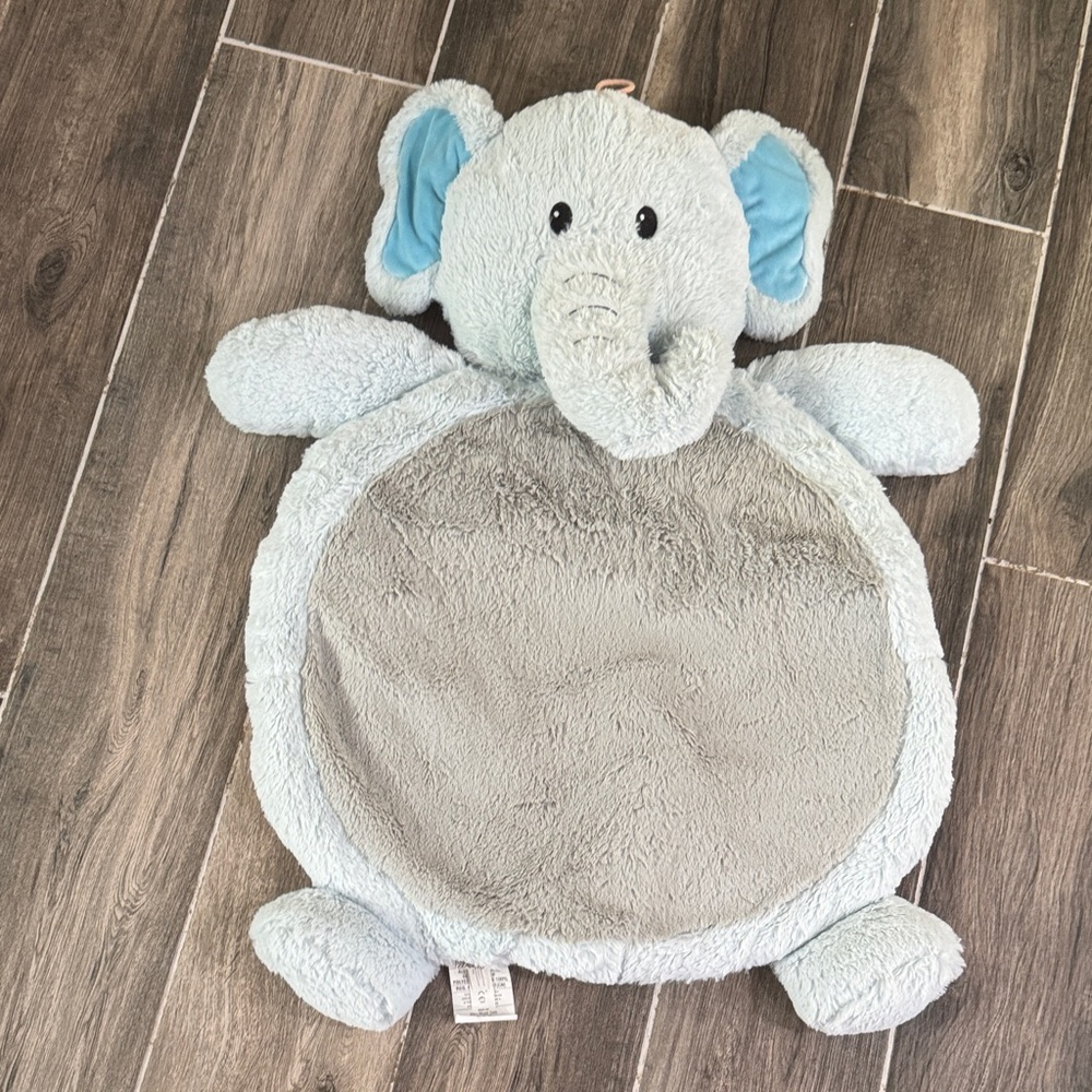 Mary Meyer Blue Plush Blanket